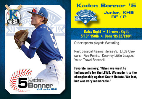 5 Kaden Bonner